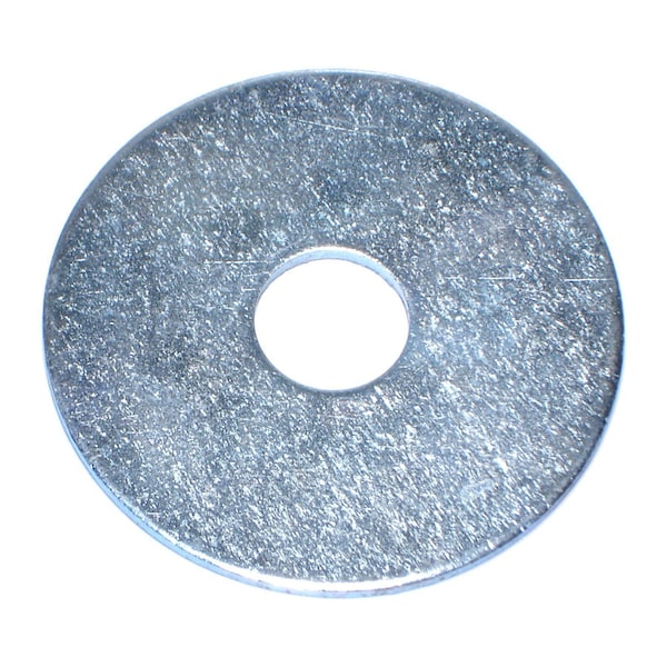 Fender Washer, For Screw Size 1/2" , Steel Zinc Plated Finish, 1000 PK